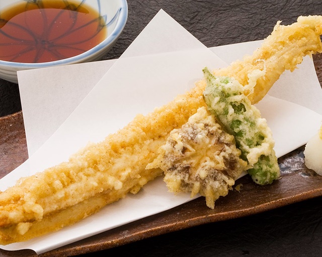 Anago no Tempura, Ippon-age: 穴子天ぷら 一本揚げ