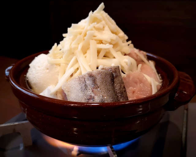 Cheese-nabe: チーズ鍋