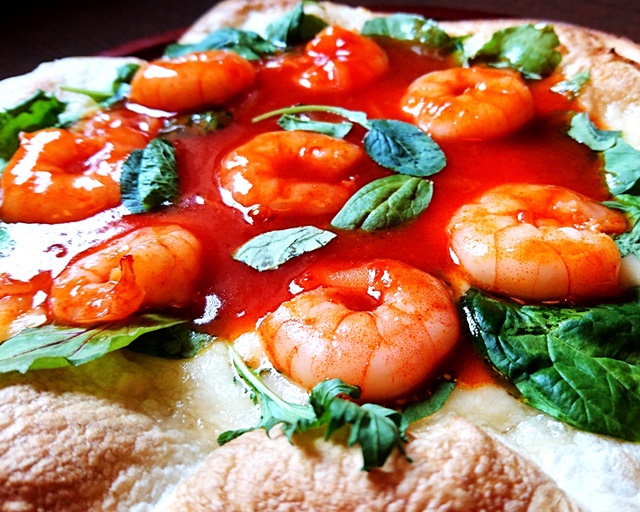 Ebichili Pizza: エビチリピザ