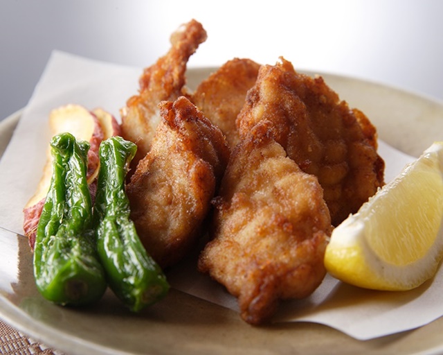 Fugu Karaage: ふぐ唐揚げ