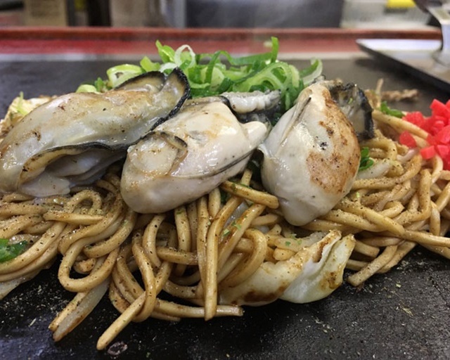 Kaki Yakisoba: 牡蠣焼きそば