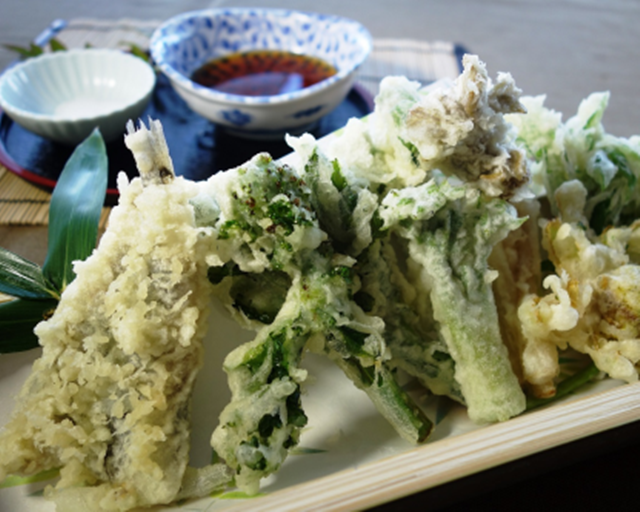 Haru-Yasai no Tempura: 春野菜の天ぷら