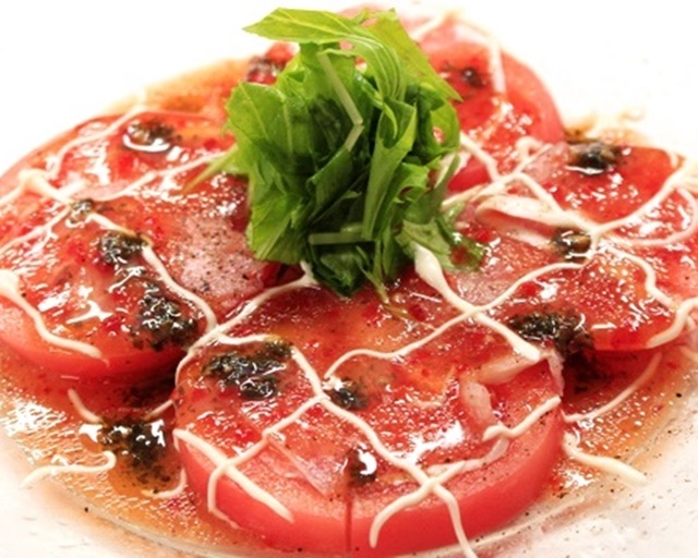 Tomato no Carpaccio-fū: トマトのカルパッチョ風