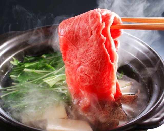 Kumano-gyu sirloin no Shabu-Shabu: 熊野牛サーロインのしゃぶしゃぶ仕立て